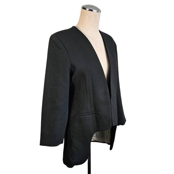 Y.A.S. Lea Blazer Cream Tuxedo Style Size Large (40 EU)Tuxedo Style Open - Picture 3 of 14